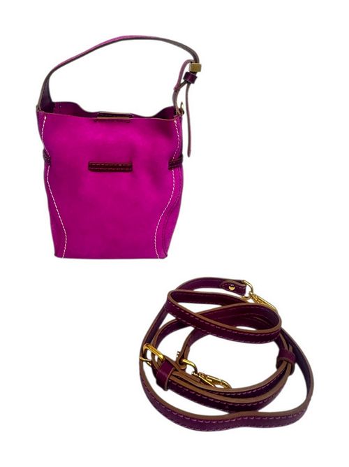 borsa donna sienna piccola in camoscio fucsia Gianni Chiarini | BS11785-CM-PL14364